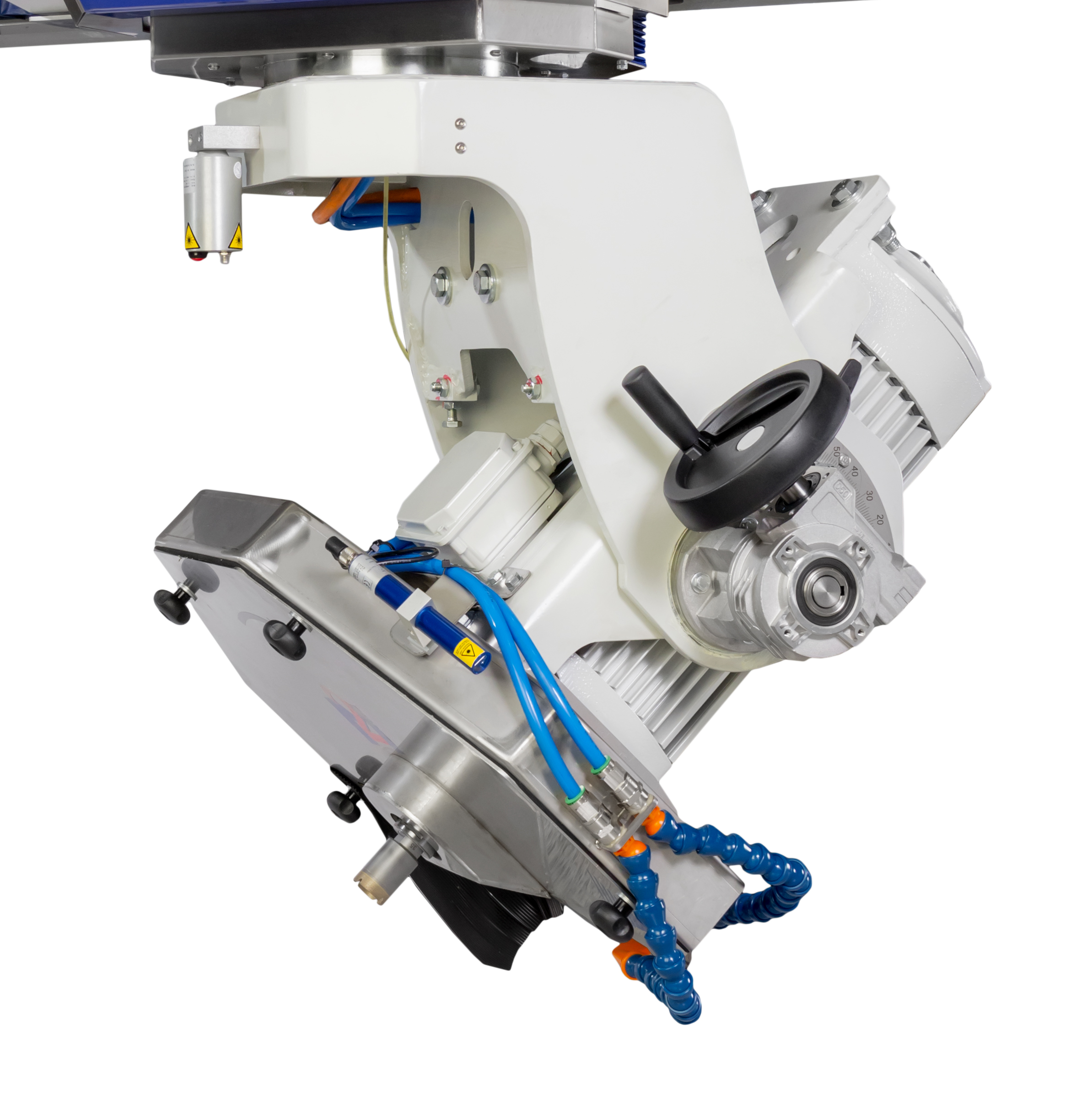 Inclinazione manuale disco e rotazione automatica