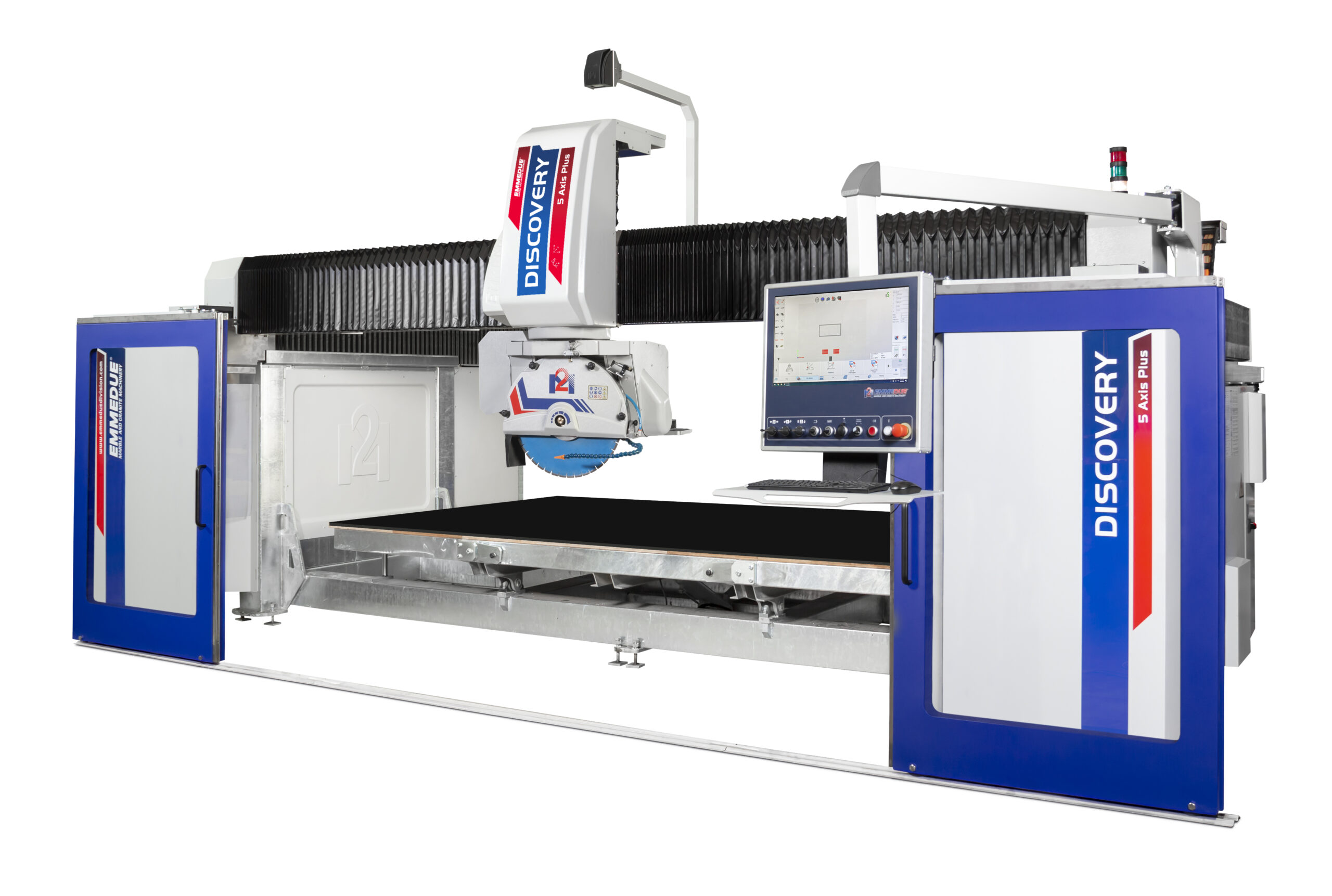 Discovery 5 axis plus porte aperte