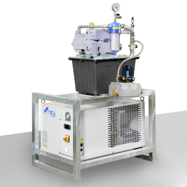 Electrospindle chiller - Vacuum pump