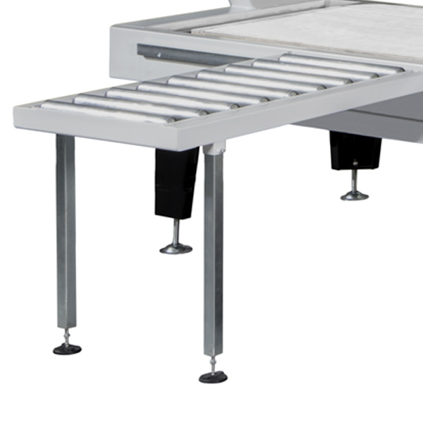 Idle roller table - front or back