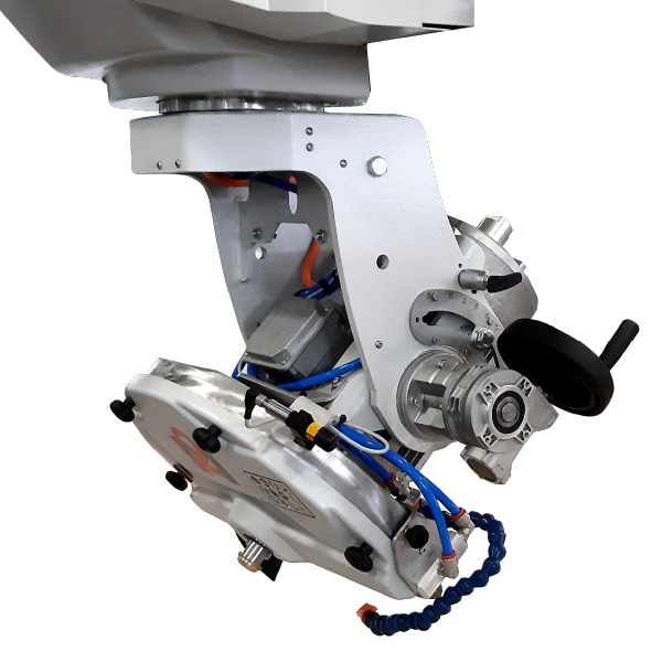 Manual tilting blade 0°÷90° - Tool connection ½ Gas